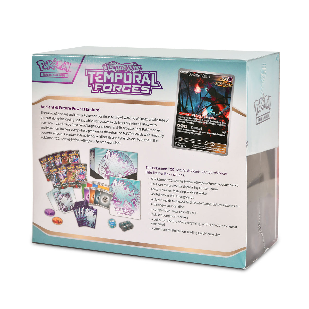 Product image Pokemon - Scarlet & Violet Temporal Forces Walking Wake Elite Trainer Box