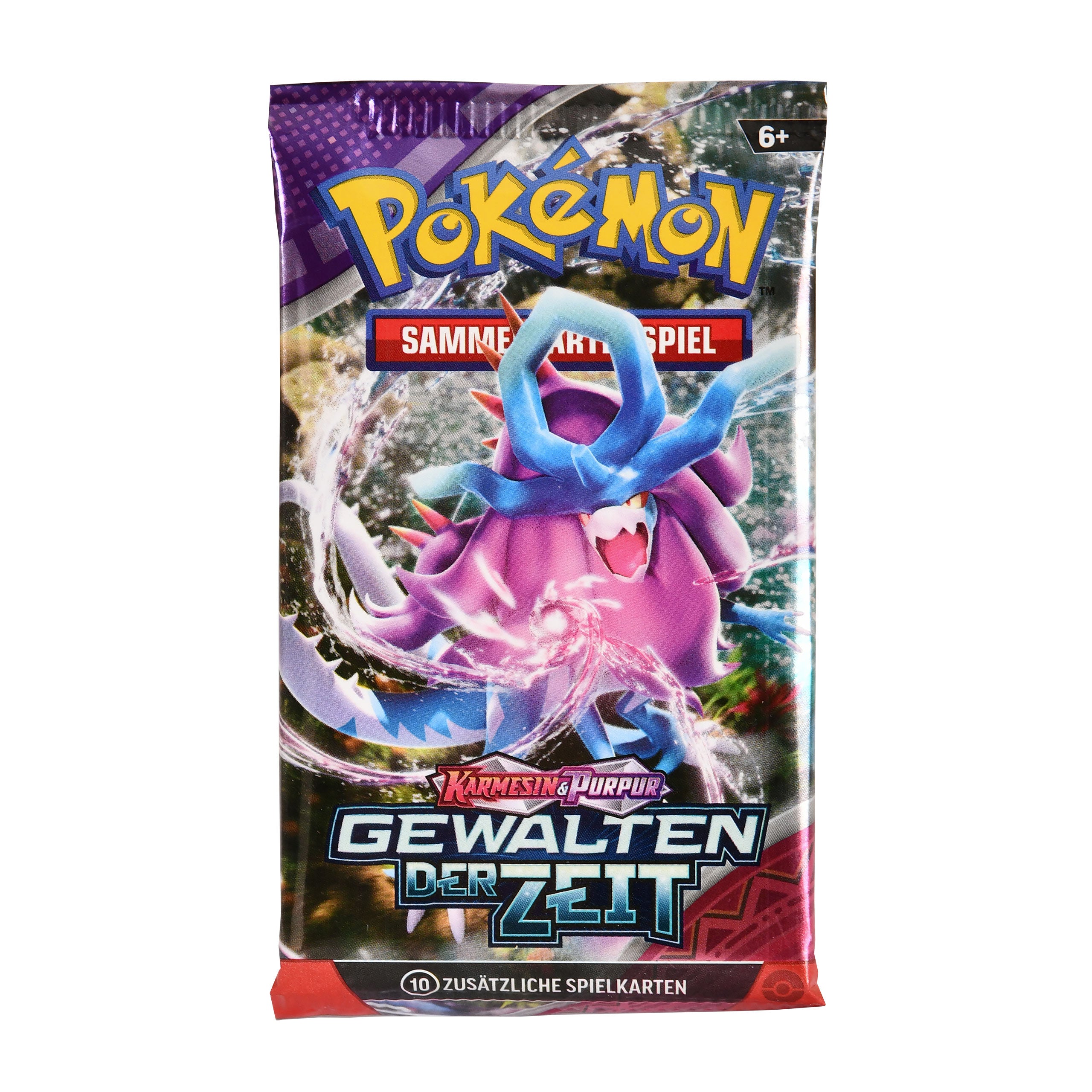 Product image Pokemon - Crimson & Purple Forces of Time Collectible Card Booster