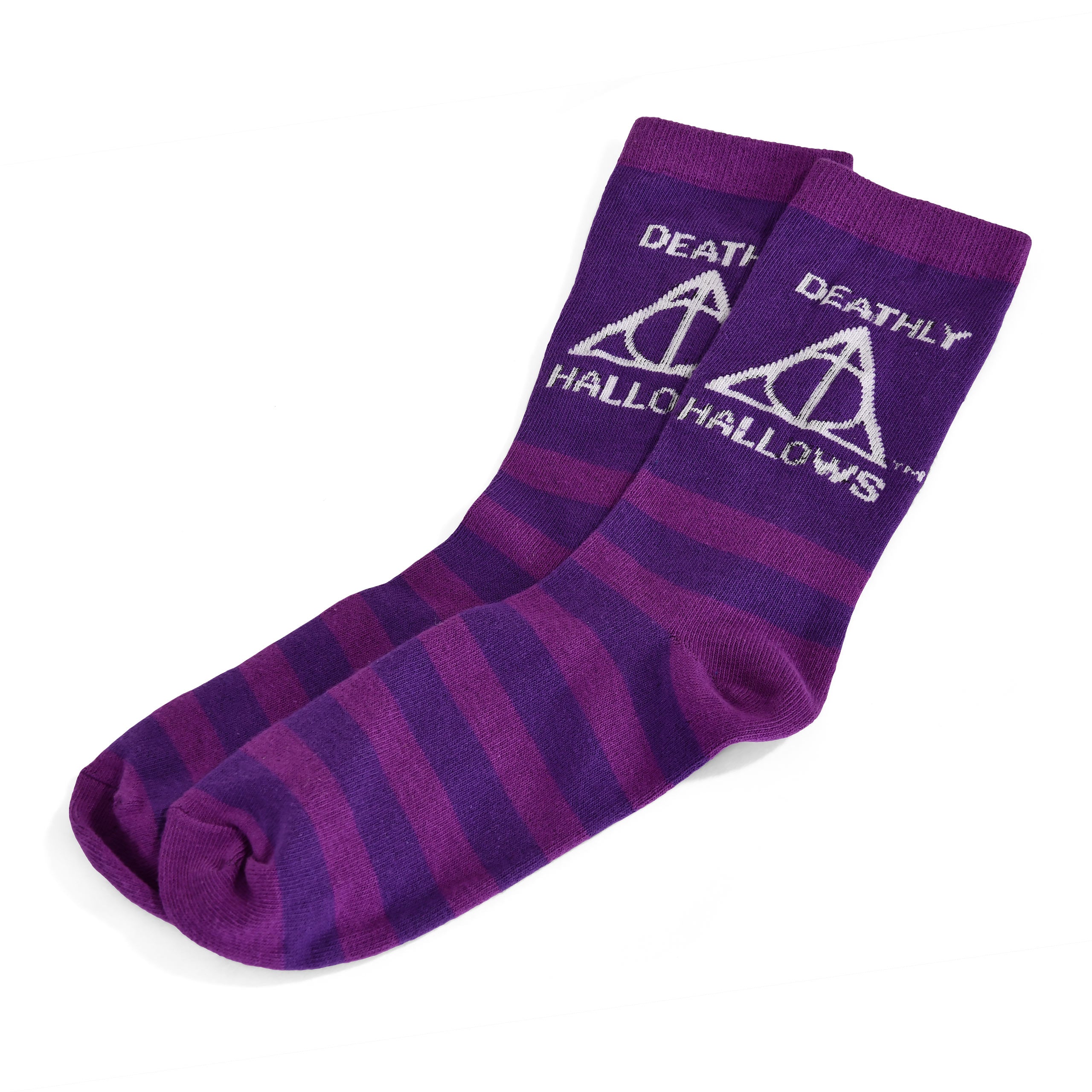 Image produit Harry Potter - Chaussettes Reliques de la Mort violettes