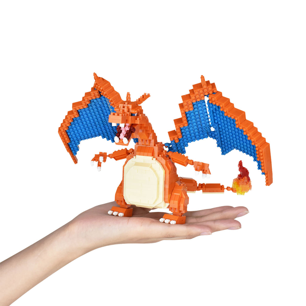 Image produit Pokemon - Charizard nanoblock Mini Figurine de construction deluxe