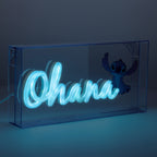 Image produit Lampe Néon Stitch Ohana - Lilo & Stitch
