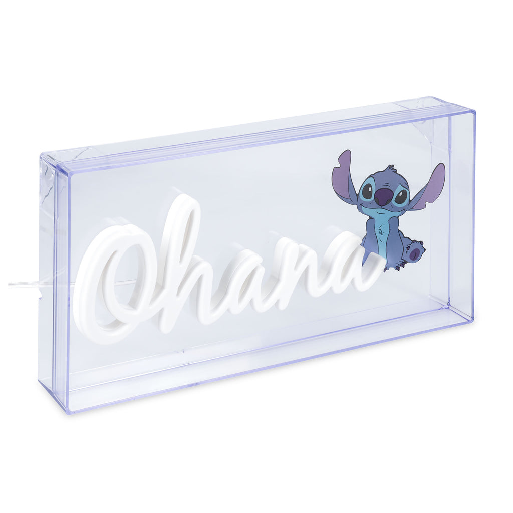 Image produit Lampe Néon Stitch Ohana - Lilo & Stitch