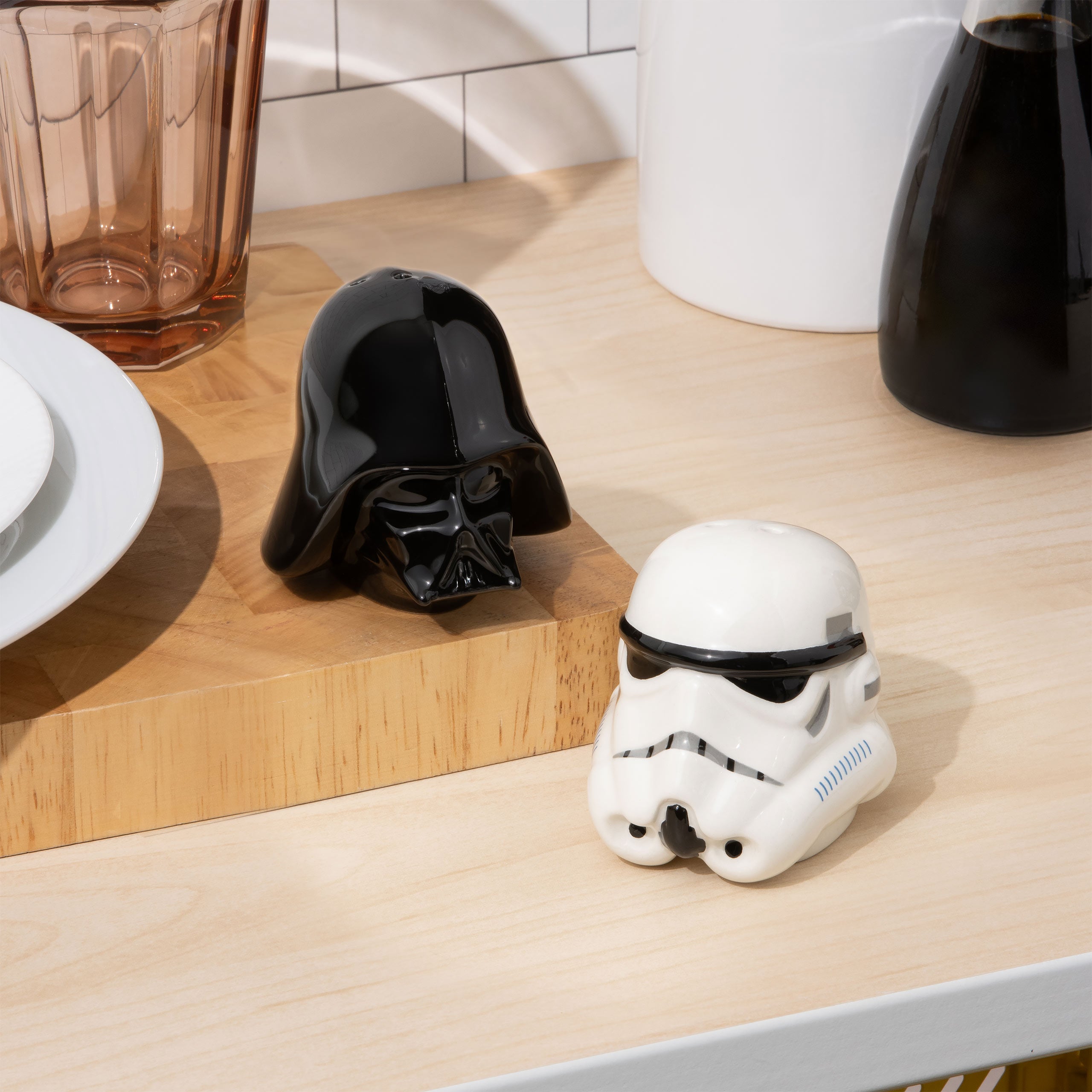 Image produit Star Wars - Salière & poivrière Stormtrooper et Dark Vador
