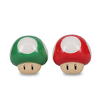 Image produit Super Mario - Super Champignon et 1 UP Champignon Salières et Poivrières