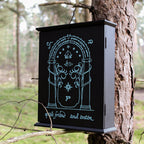Image produit Le Seigneur des Anneaux - Boîte à clés Les Portes de Durin avec effet phosphorescent