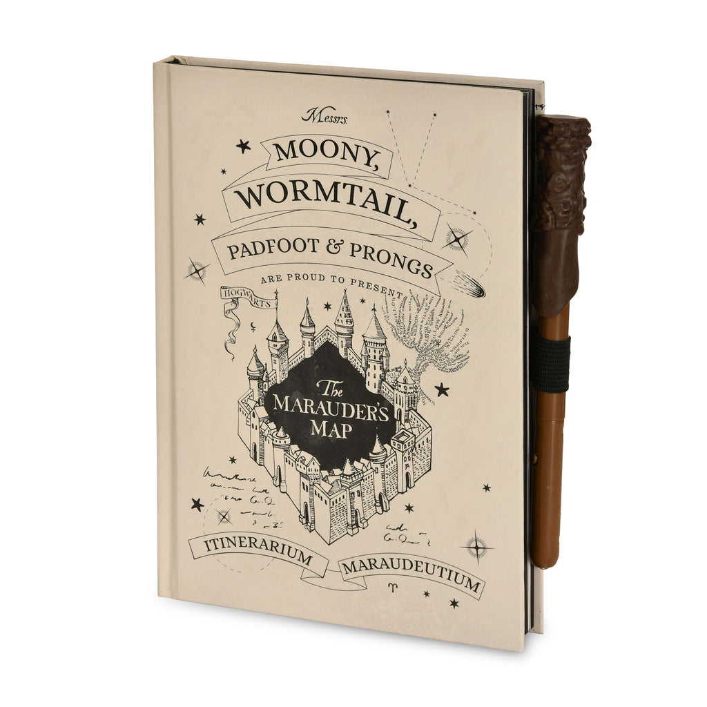 Image produit Harry Potter - Carnet de notes de la Carte du Maraudeur avec stylo baguette UV