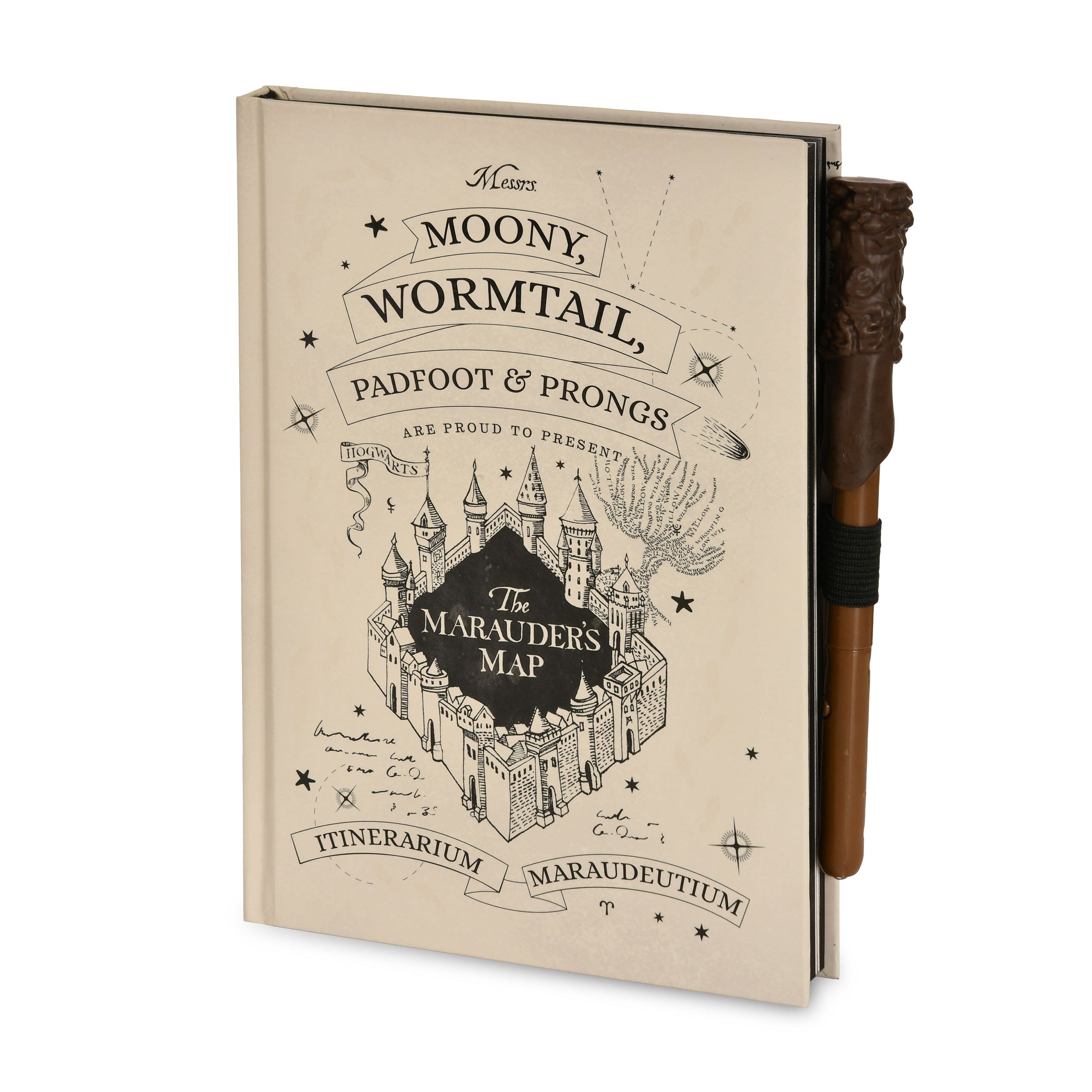 Image produit Harry Potter - Carnet de notes de la Carte du Maraudeur avec stylo baguette UV
