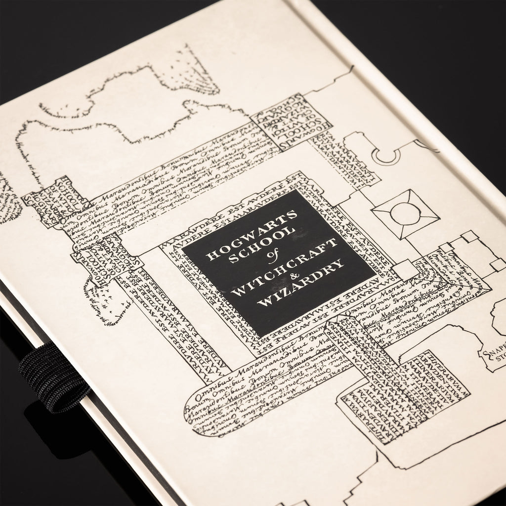 Image produit Harry Potter - Carnet de notes de la Carte du Maraudeur avec stylo baguette UV
