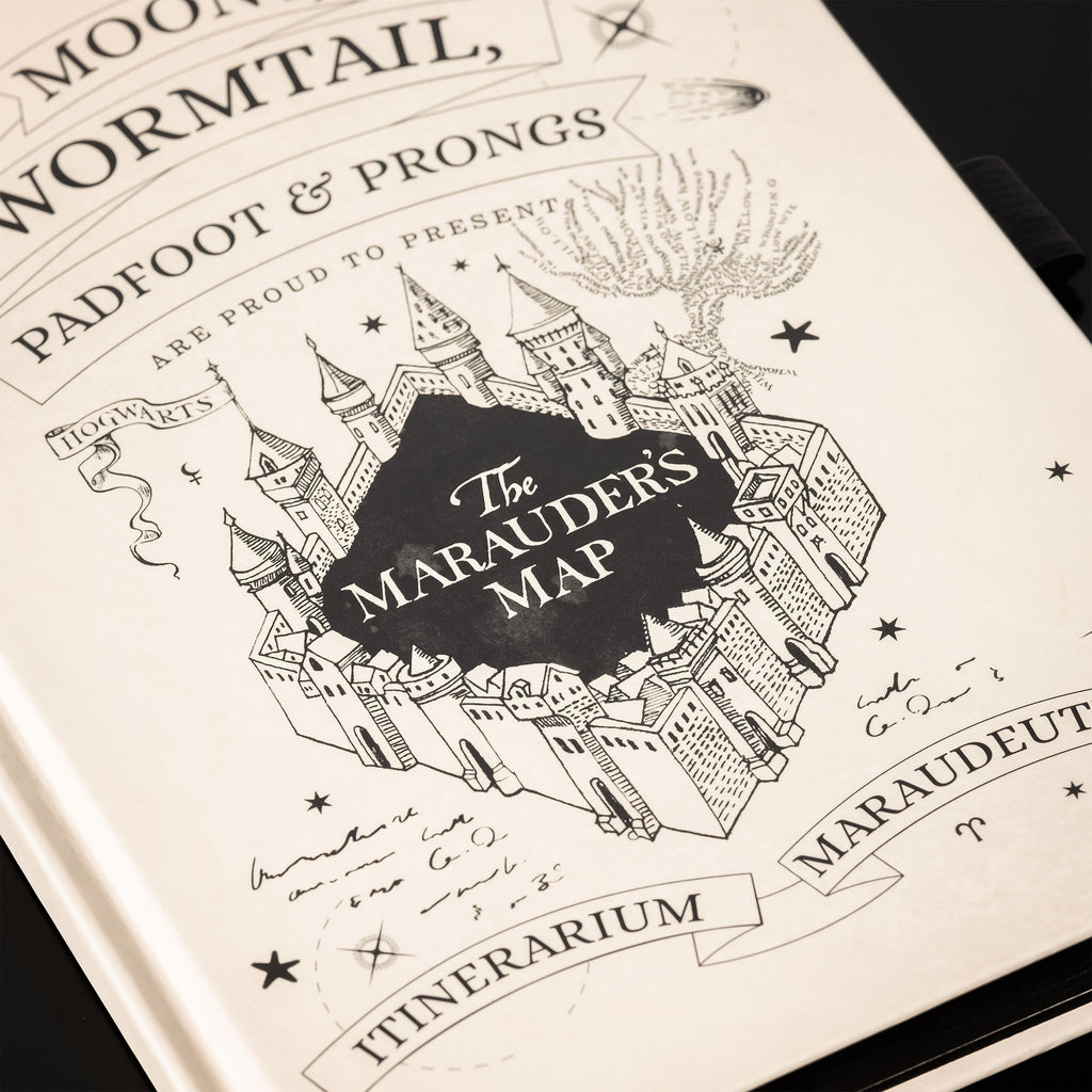 Image produit Harry Potter - Carnet de notes de la Carte du Maraudeur avec stylo baguette UV