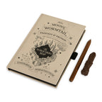 Image produit Harry Potter - Carnet de notes de la Carte du Maraudeur avec stylo baguette UV