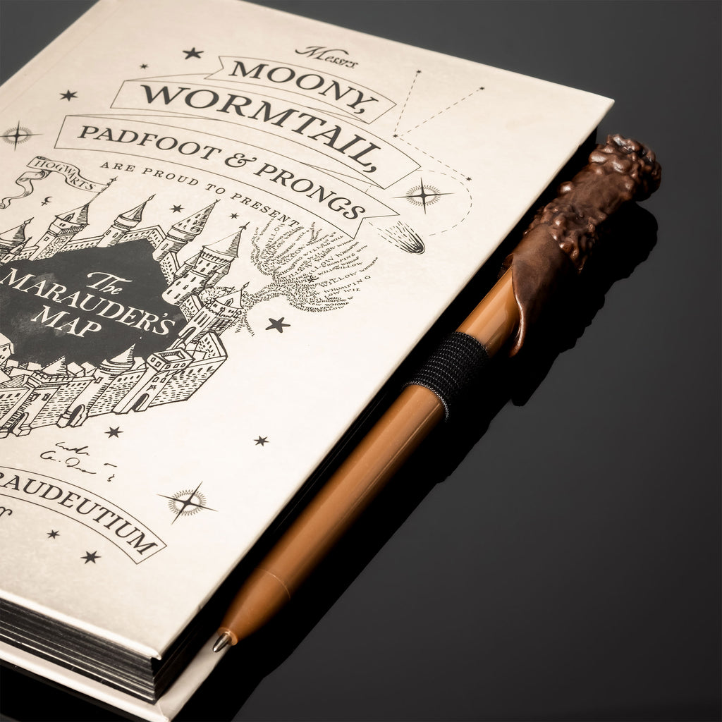 Image produit Harry Potter - Carnet de notes de la Carte du Maraudeur avec stylo baguette UV