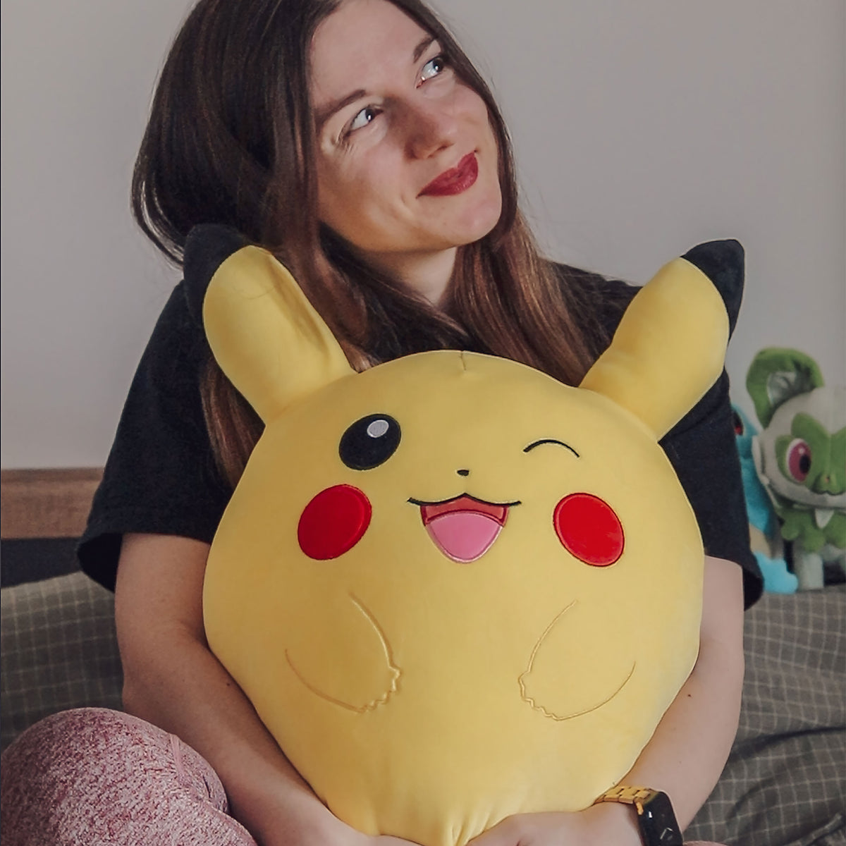 Image produit Pokemon - Pikachu Squishmallows Figurine en peluche