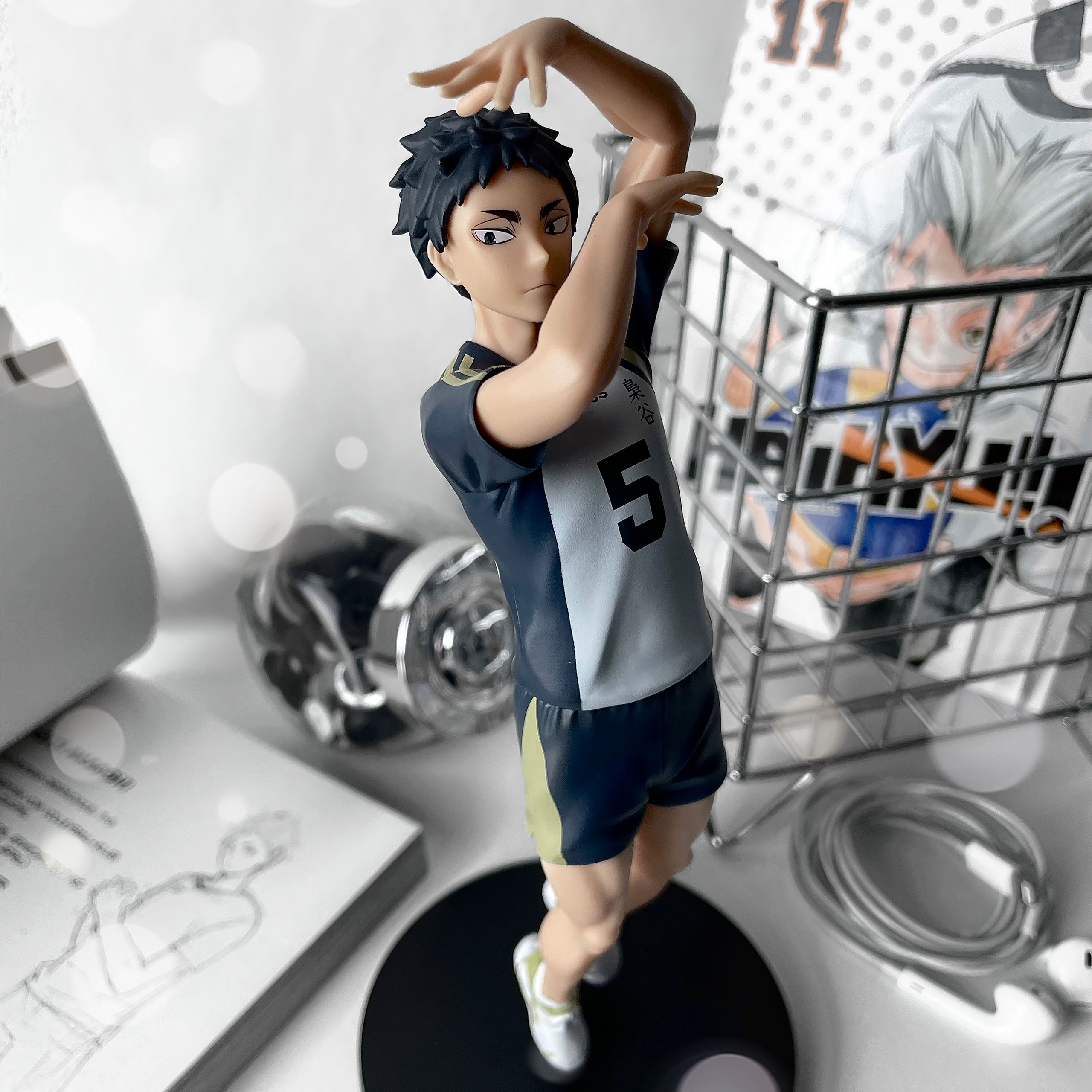 Image produit Haikyu!! - Figurine Keiji Akaashi en pose