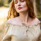 Image produit Blouse médiévale avec laçage