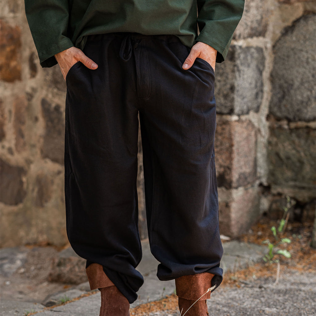 Image produit Pantalon médiéval noir