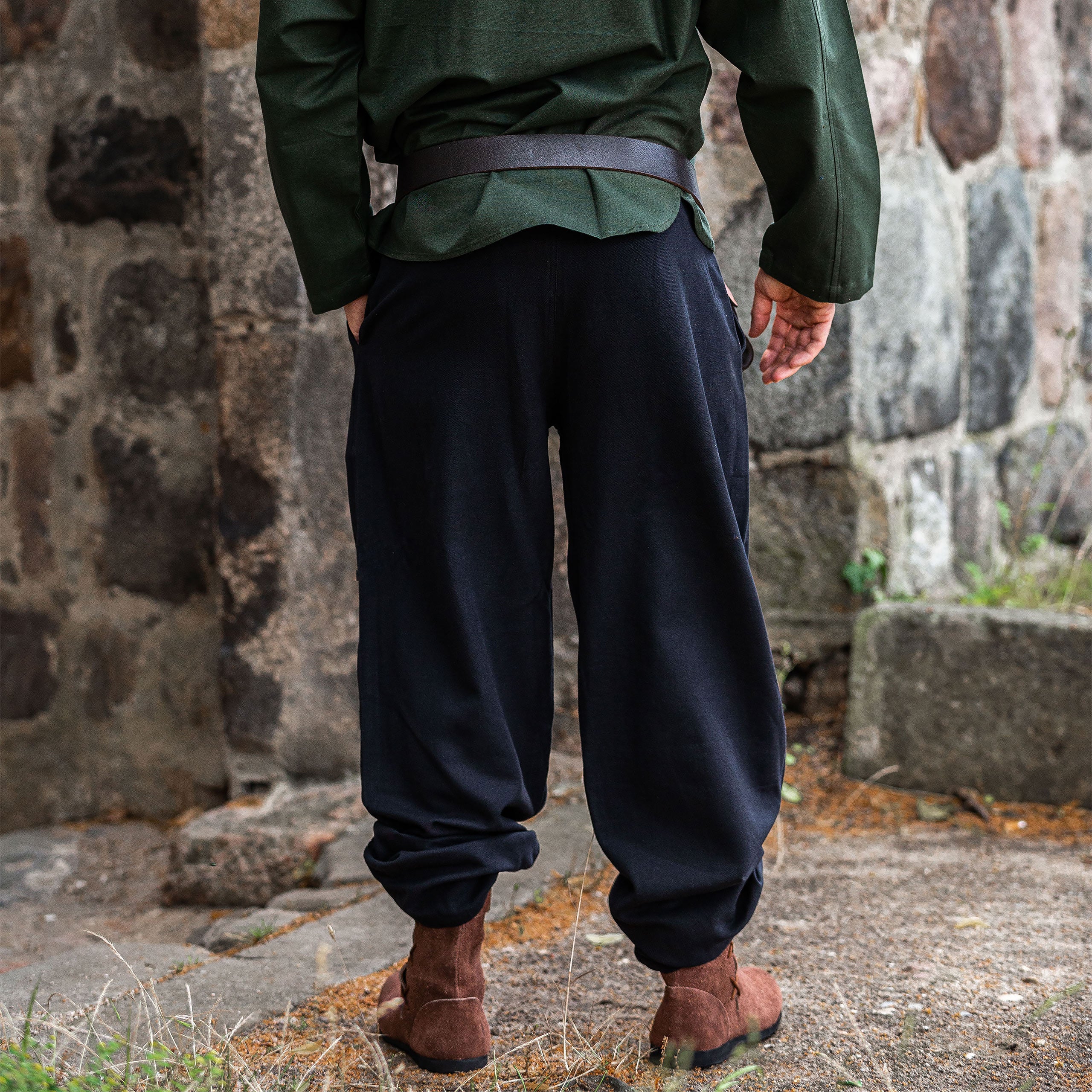 Image produit Pantalon médiéval noir