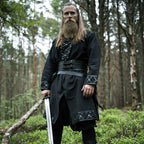 Image produit Tunique Viking Médiévale Noire
