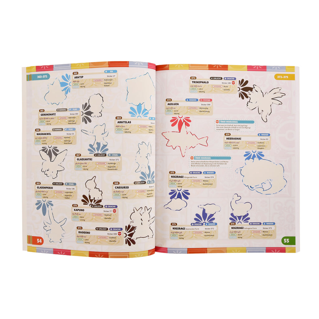 Image produit Pokemon - Le livre d'autocollants ultime de la région de Paldea