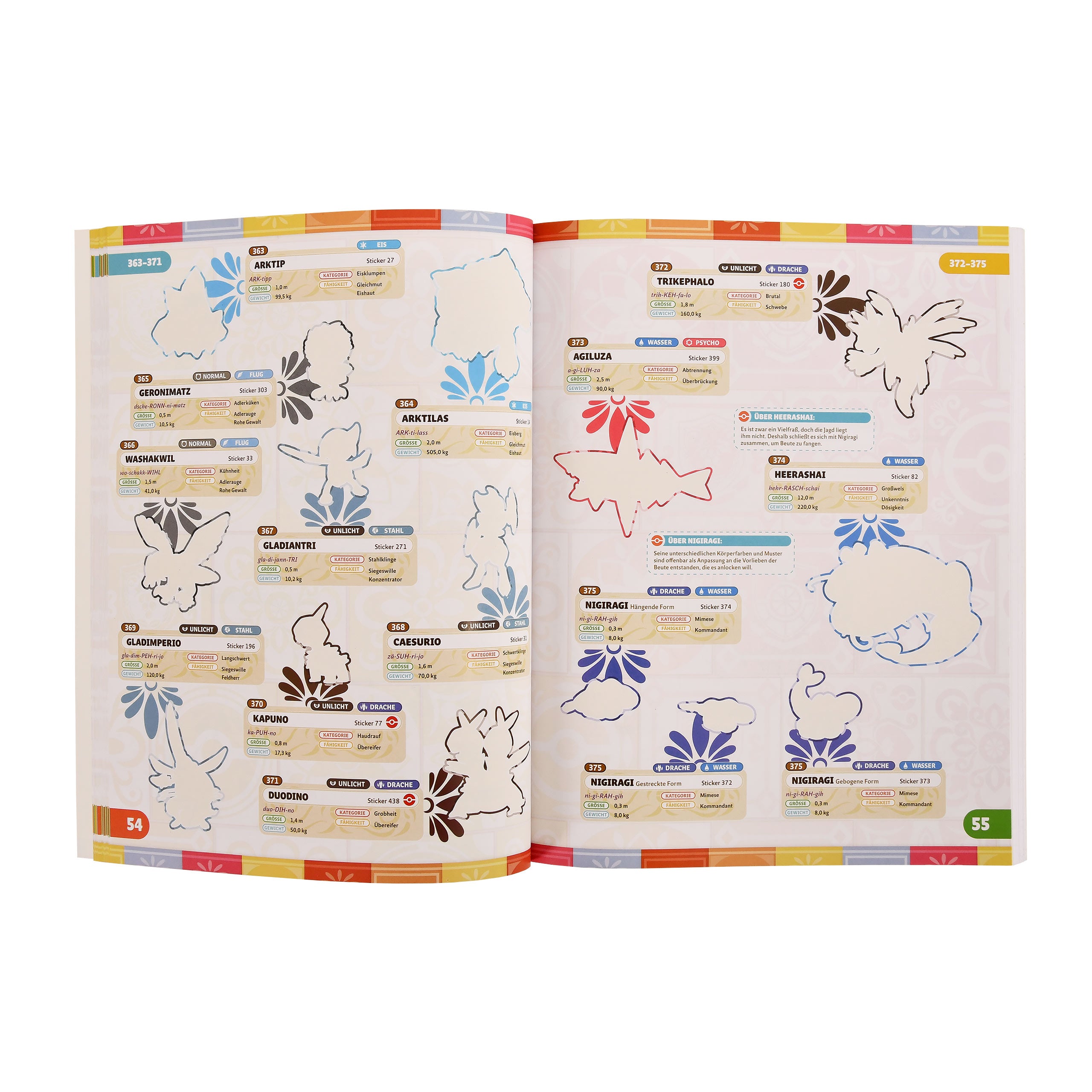 Image produit Pokemon - Le livre d'autocollants ultime de la région de Paldea