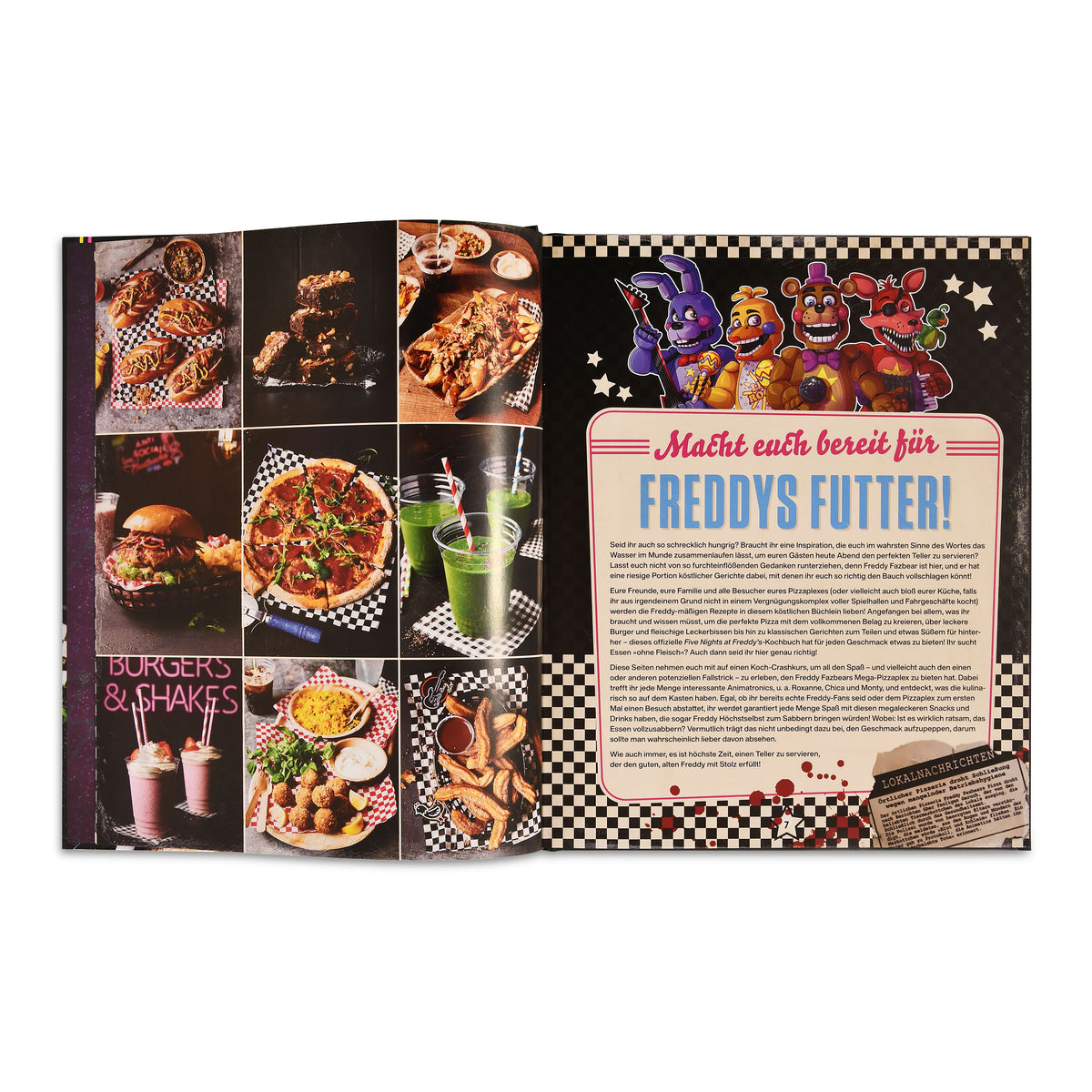 Image produit Le livre de cuisine officiel de Five Nights at Freddy's