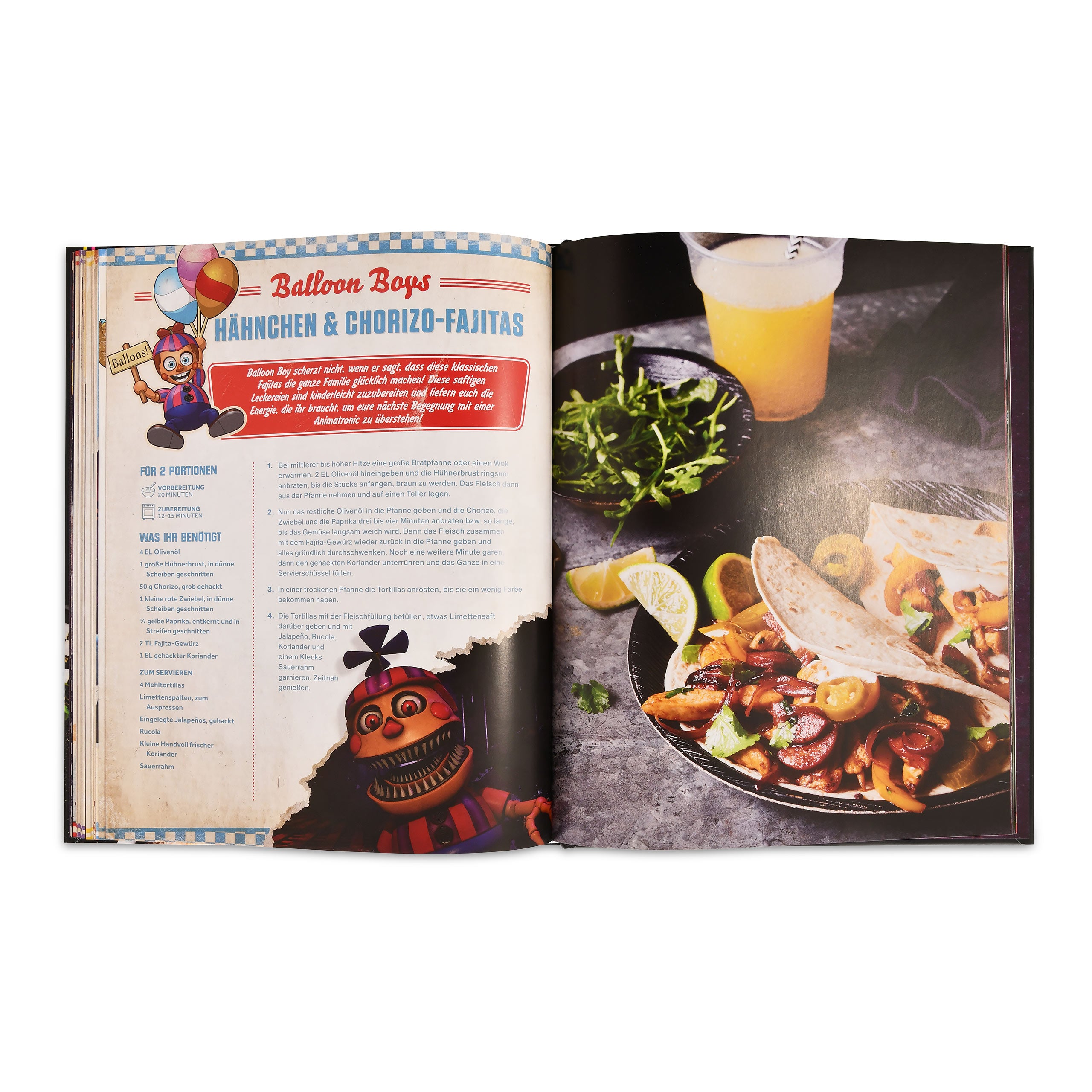 Image produit Le livre de cuisine officiel de Five Nights at Freddy's