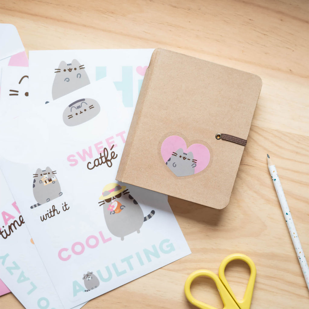 Image produit Pusheen - Autocollants d'aliments réutilisables
