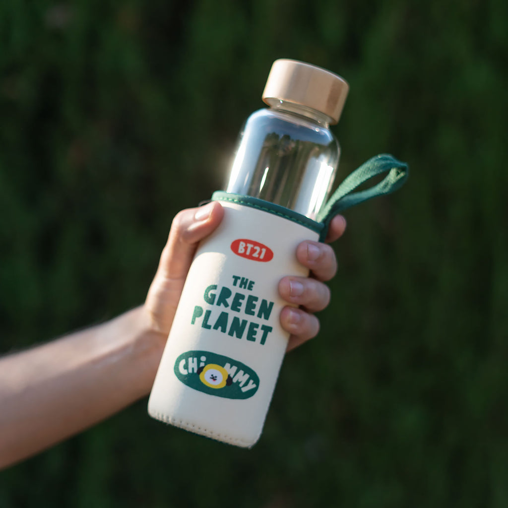 Image produit Line Friends - BT21 Green Planet Chimmy Bouteille d'eau
