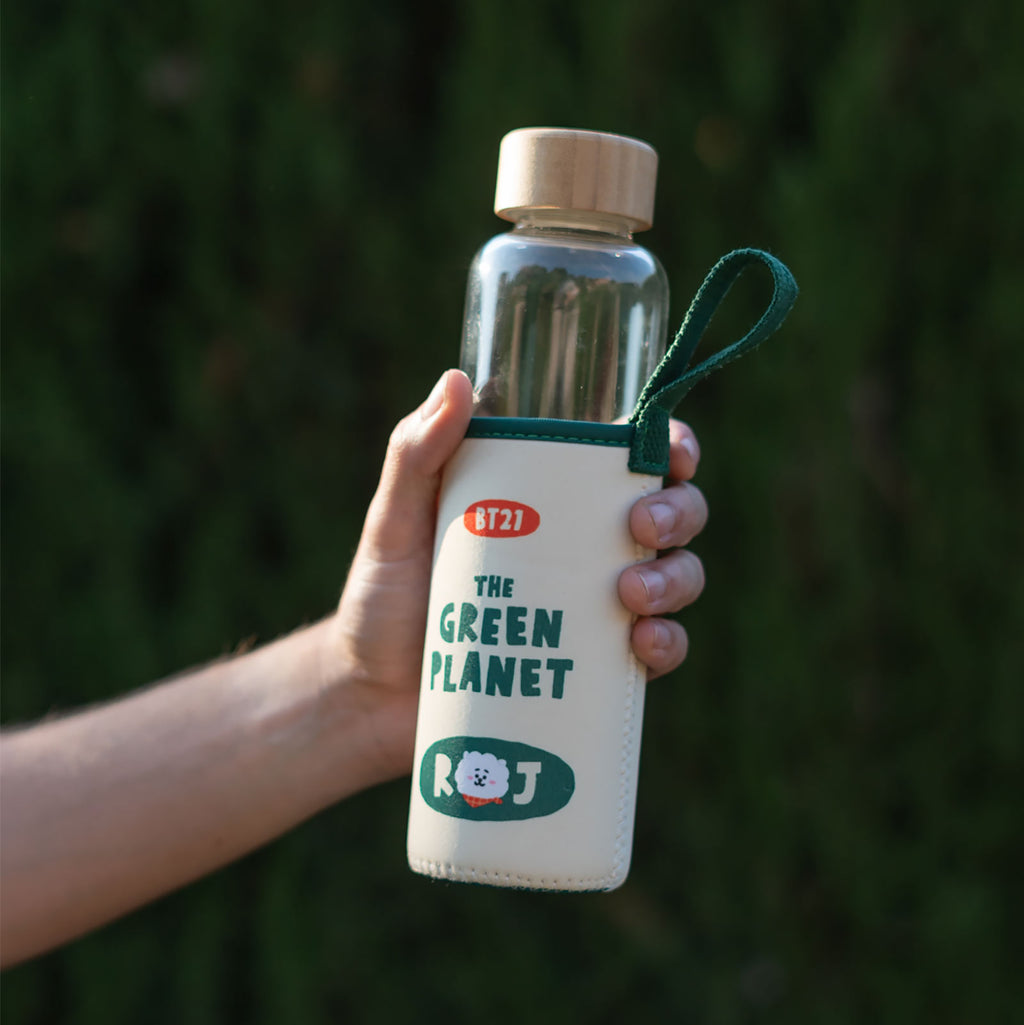 Image produit Line Friends - BT21 Green Planet RJ Bouteille d'eau