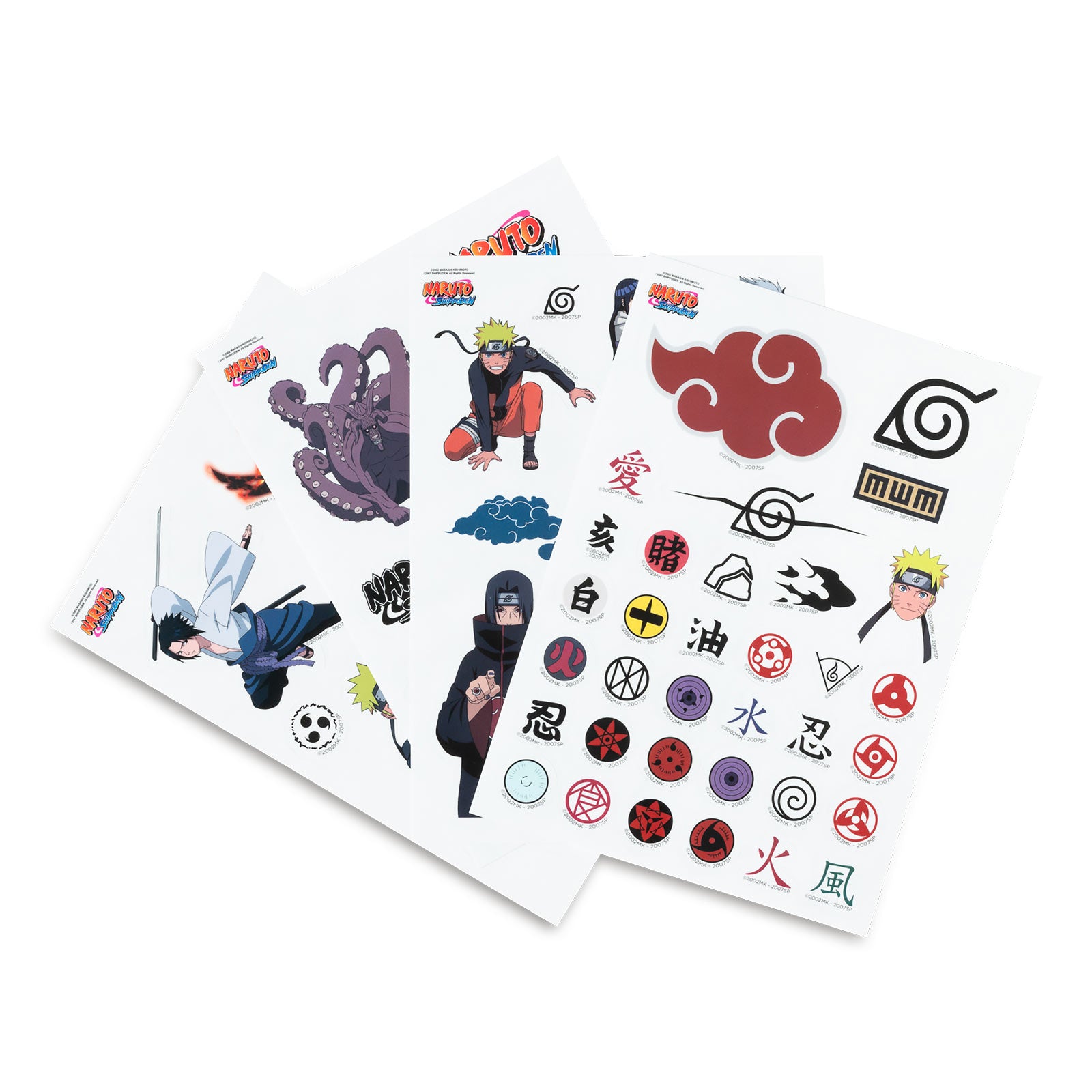 Image produit Naruto Shippuden - Autocollant réutilisable