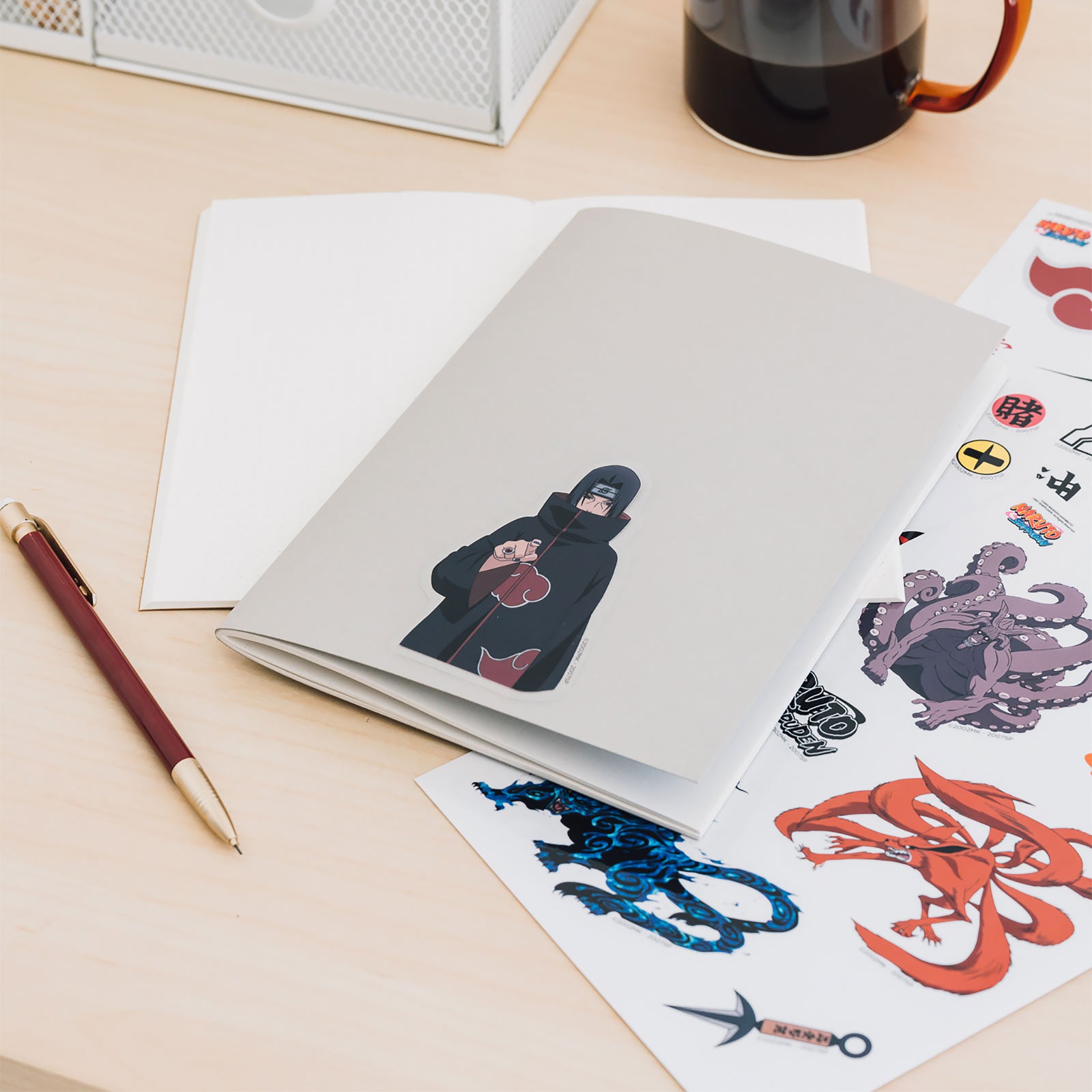 Image produit Naruto Shippuden - Autocollant réutilisable