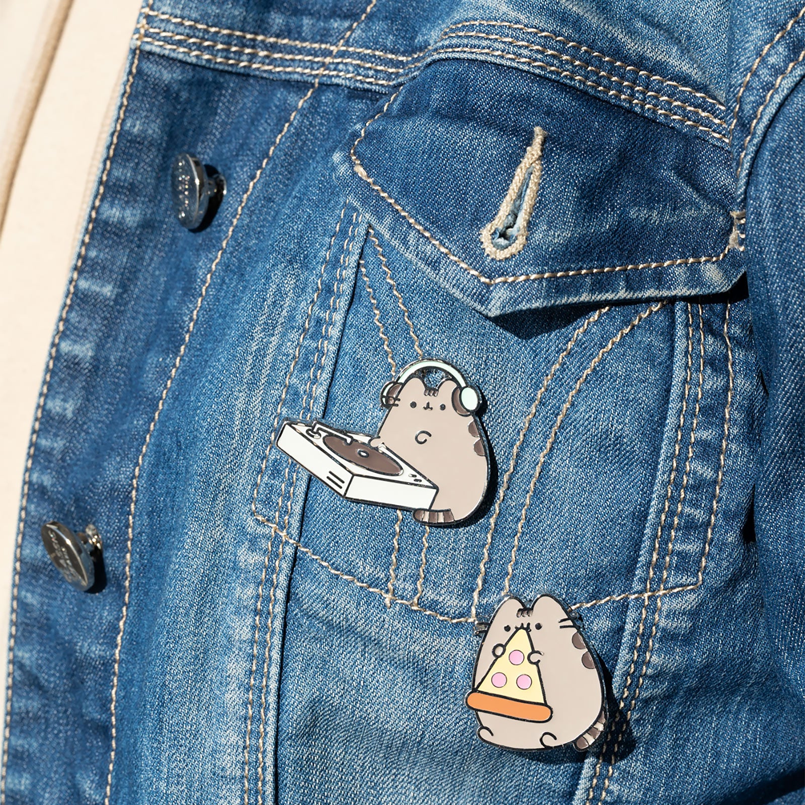 Image produit Pusheen - Lot de 4 pins
