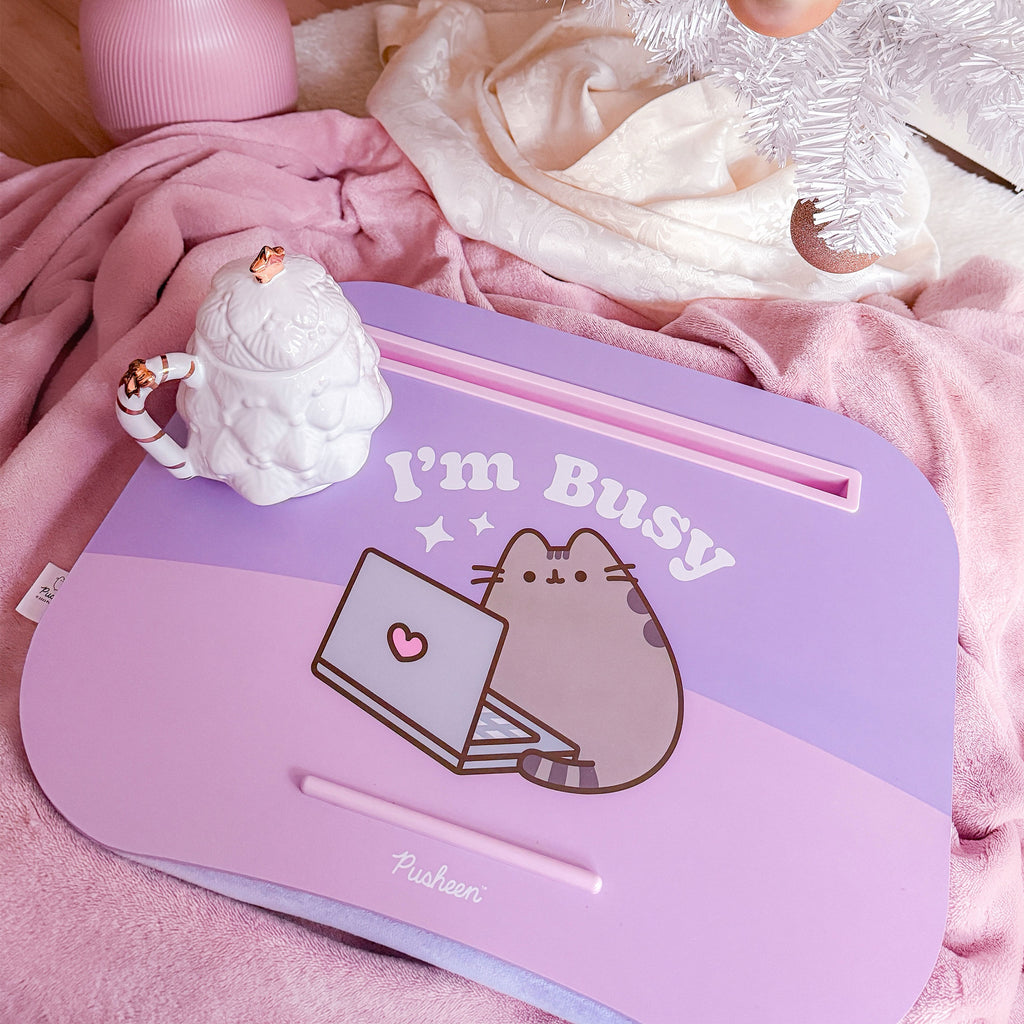 Image produit Pusheen - Je suis occupé Tapis de laptop