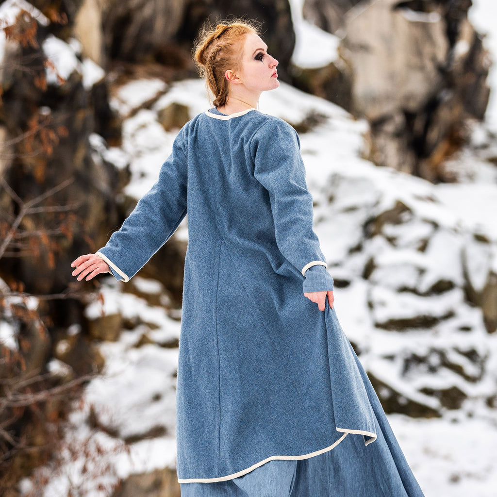 Image produit Manteau Birka médiéval bleu