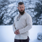 Image produit Chemise médiévale avec bordure naturelle