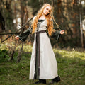 Image produit Robe médiévale avec laçage vert-nature