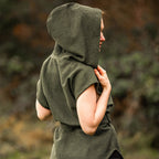 Image produit Tunique Médiévale Manches Courtes avec Ceinture Verte