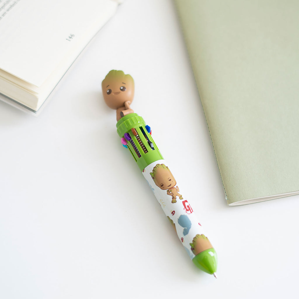 Image produit Les Gardiens de la Galaxie - Stylo 3D Groot 10 couleurs