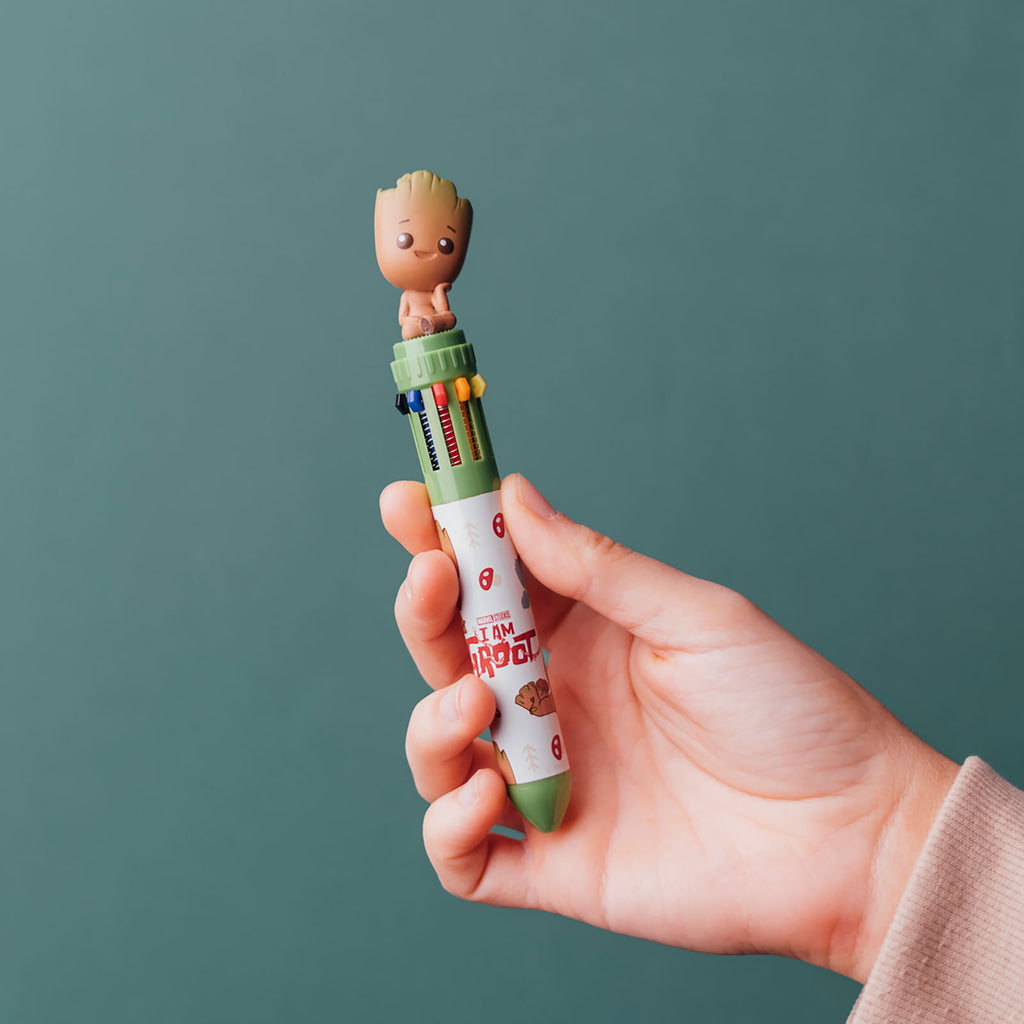 Image produit Les Gardiens de la Galaxie - Stylo 3D Groot 10 couleurs
