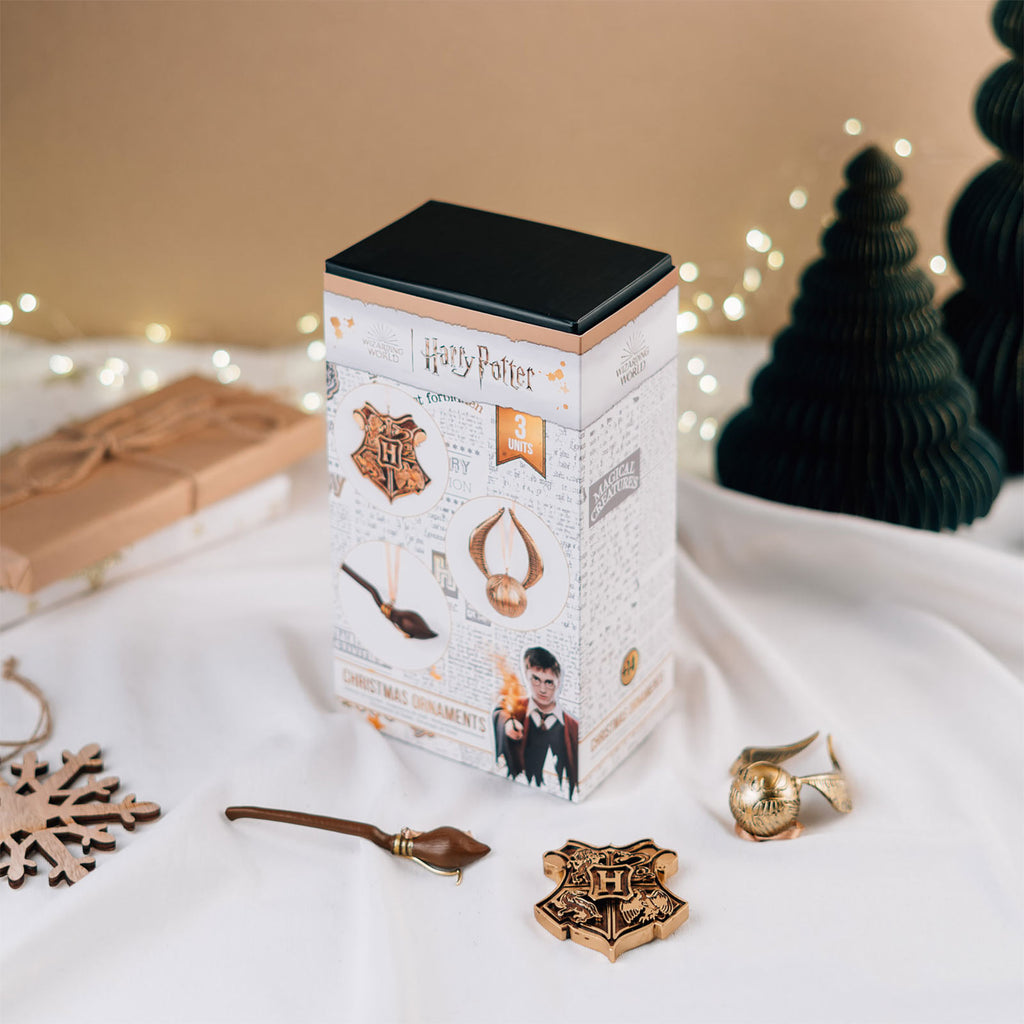 Image produit Harry Potter - Décorations de Noël Poudlard Lot de 3