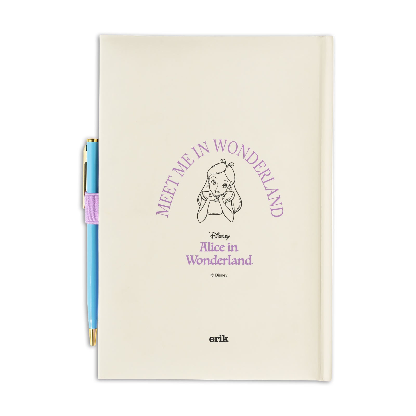 Image produit Alice au Pays des Merveilles - Carnet de jardin avec stylo à bille