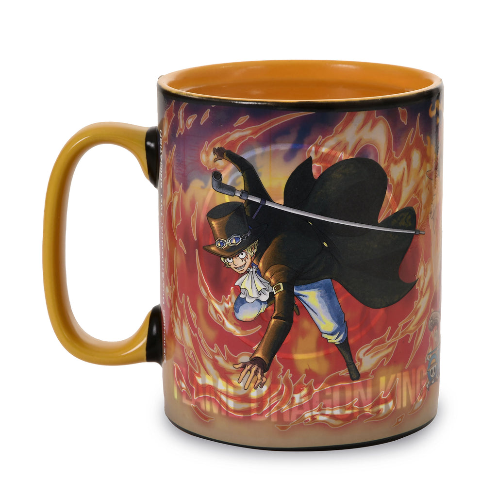 Image produit One Piece - Tasse à effet thermique Luffy & Sabo