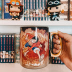 Image produit One Piece - Tasse à effet thermique Luffy & Sabo