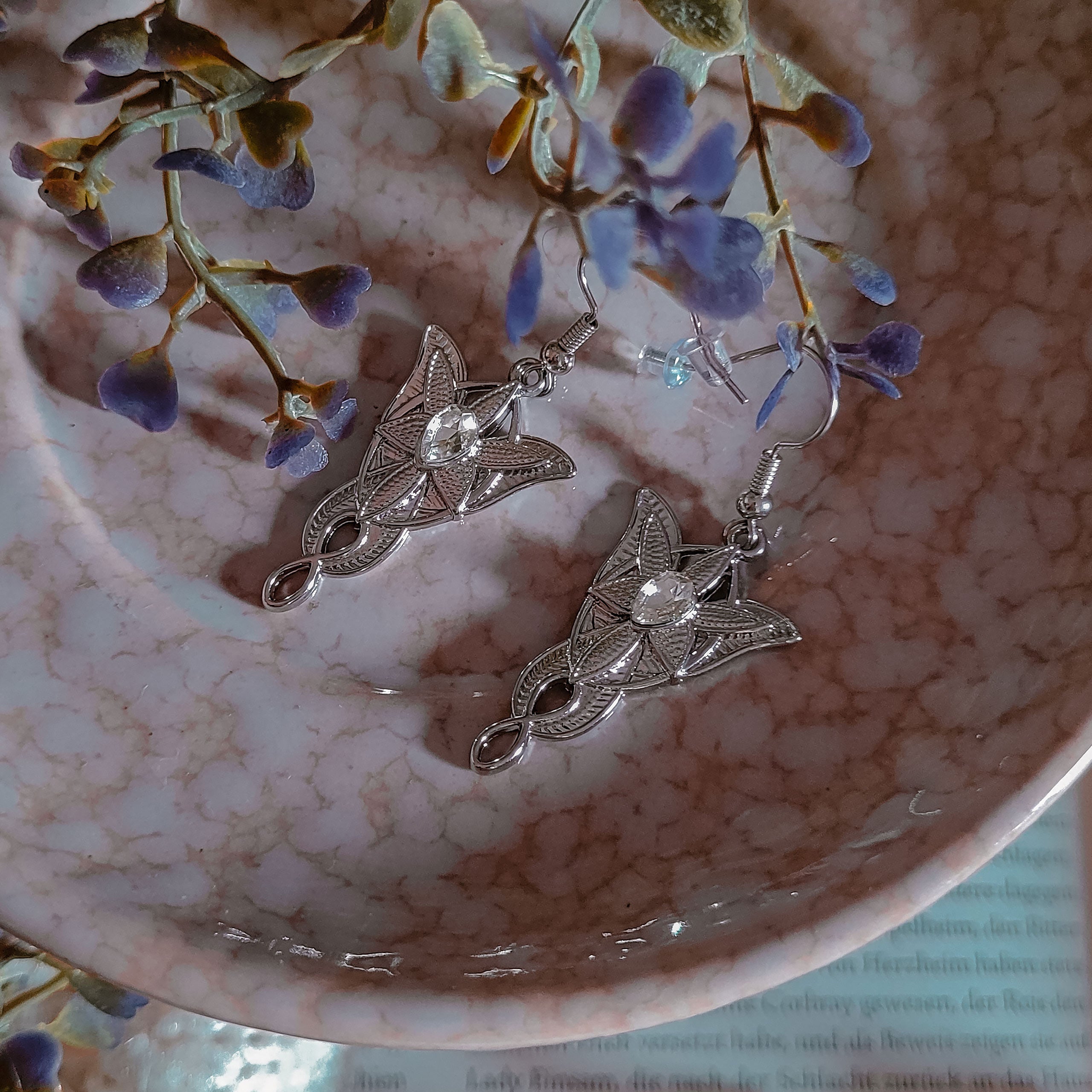 Image produit Boucles d'oreilles Arwen Étoile du Soir - Le Seigneur des Anneaux