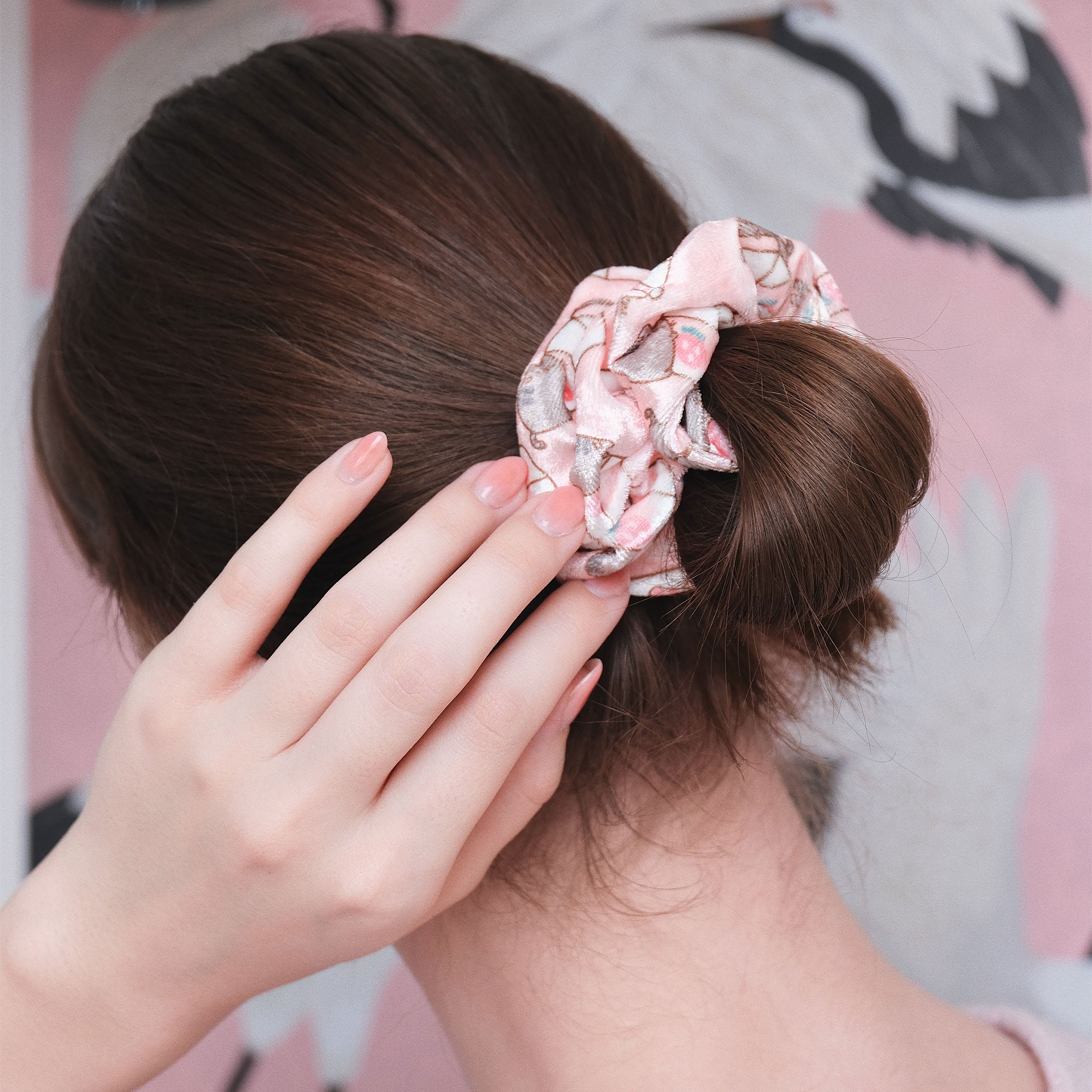 Image produit Pusheen - Élastique à Cheveux Fraise