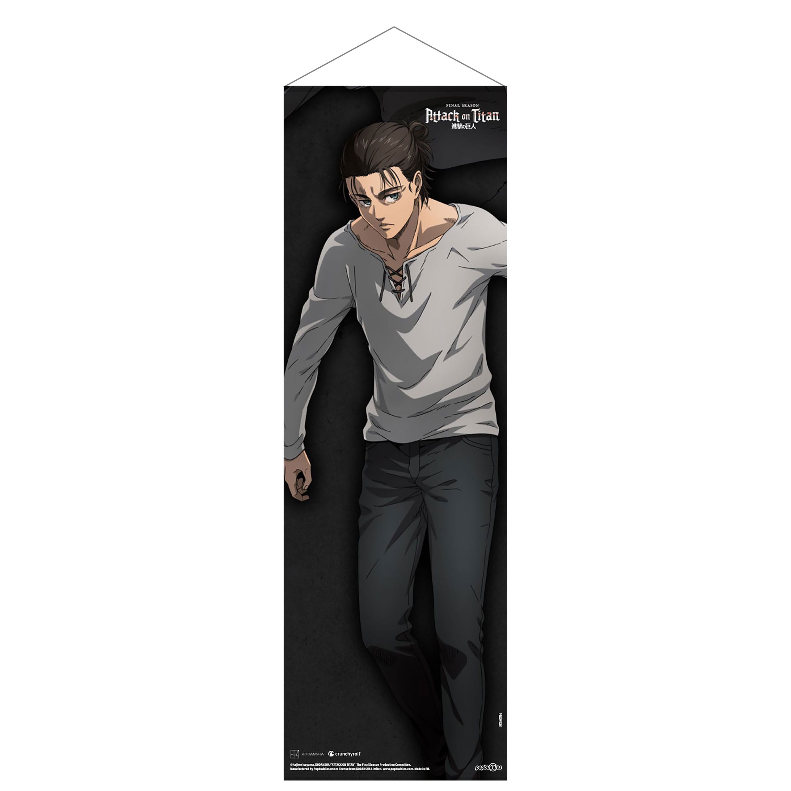 Image produit Attack on Titan - Eren Jaeger Rouleau mural