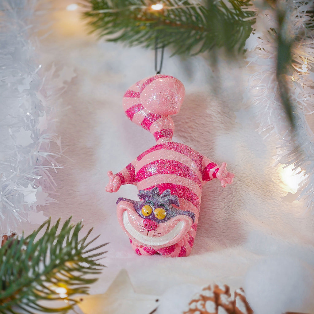 Product image Cheshire Cat Christmas Tree Ornament - Alice in Wonderland