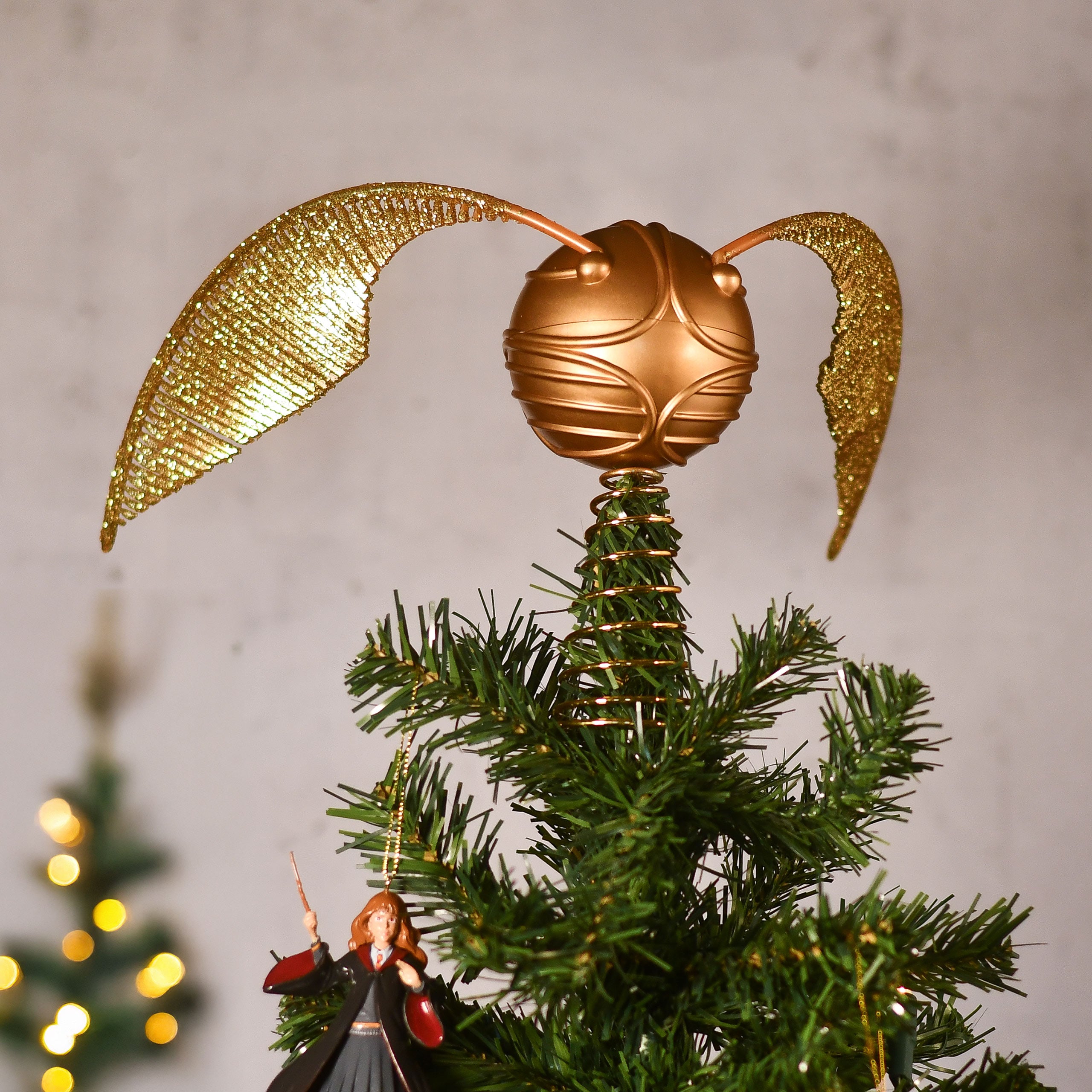 Image produit Harry Potter - Sommet d'Arbre de Noël Vif d'Or