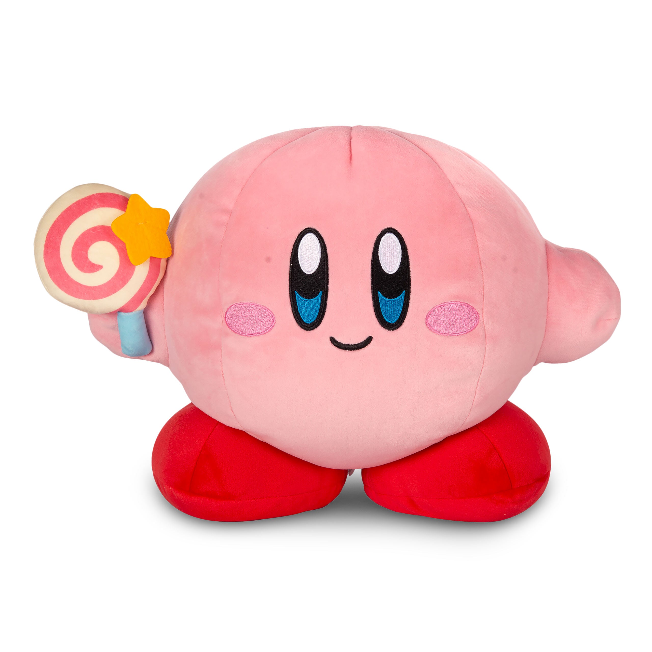 Image produit Kirby avec Baguette Magique - Figure en Peluche Mocchi-Mocchi