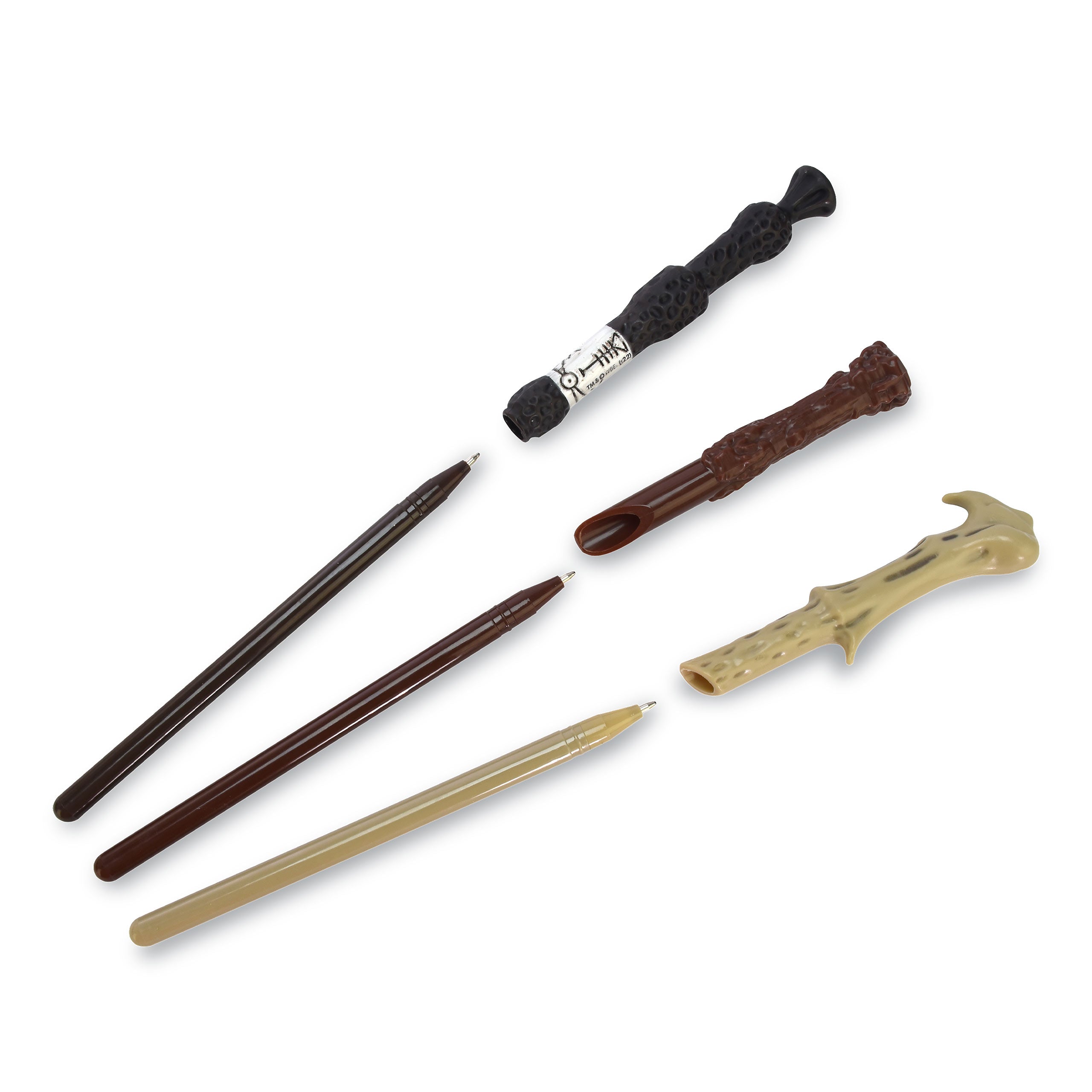 Image produit Harry Potter - Ensemble de 3 stylos baguette magique de Poudlard