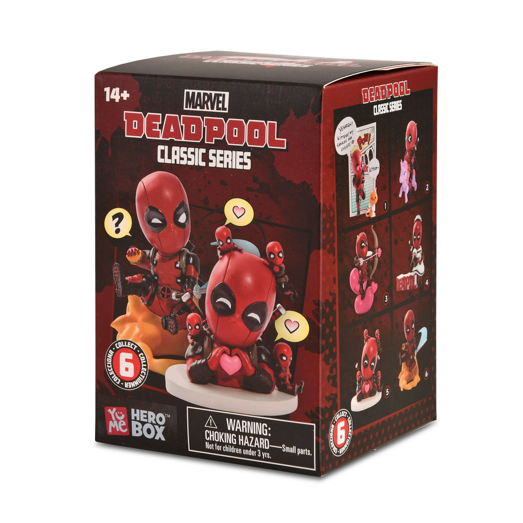Image produit Deadpool - YuMe Hero Box Série Classique Figurine Mystère